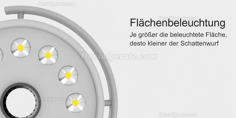 KWS&reg; KD-202D-3B LED OP-Leuchte f&uuml;r Dentalbereich 36W